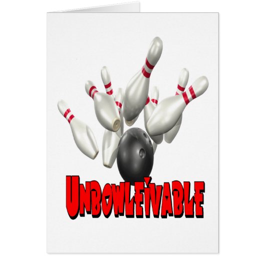 Unbowlievable Bowling Cards (Front)