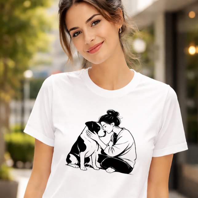 Unbreakable Bond Between Dog & Human T-Shirt (Creator Uploaded)