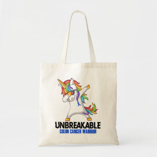 Unbreakable Colon Cancer Warrior Tote Bag