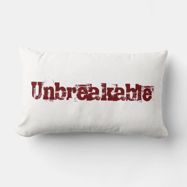 Unbreakable Pillow (Front)