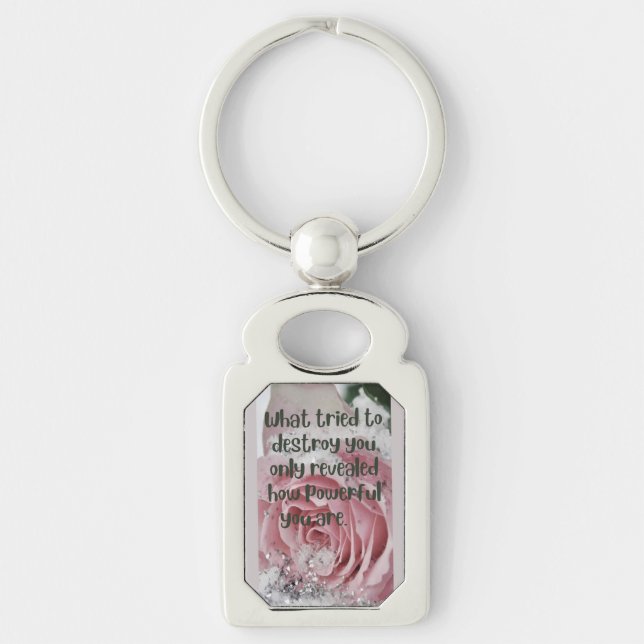 Unbreakable: Power Revealed Through Survival Keychain (Front)