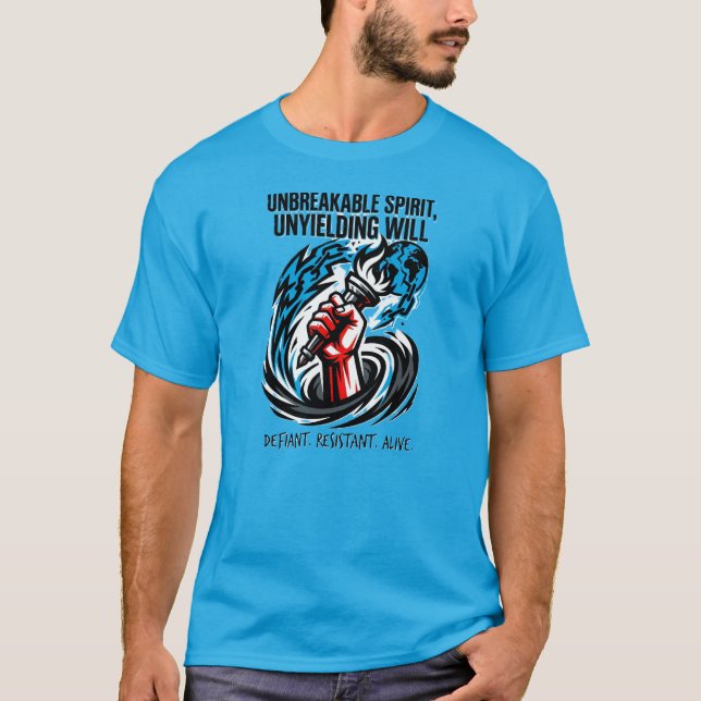 Unbreakable Spirit Break The Bonds Freedom Mindset T-Shirt (Front)