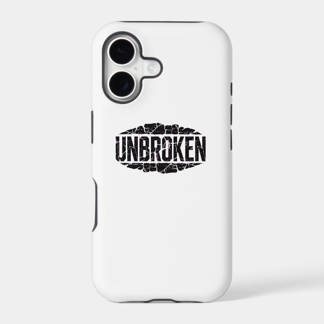 Unbroken Motivation Case-Mate iPhone Case (Back)