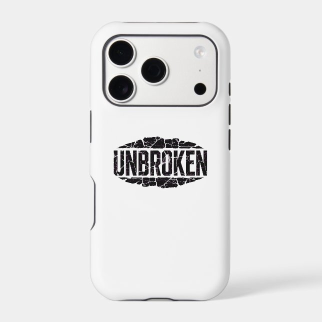 Unbroken Motivation Case-Mate iPhone Case (Back)