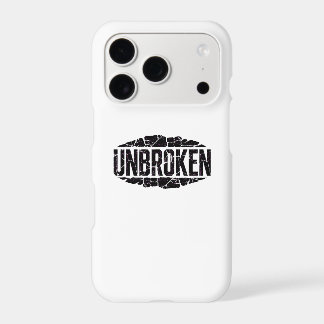 Unbroken Motivation iPhone 17 Pro Case