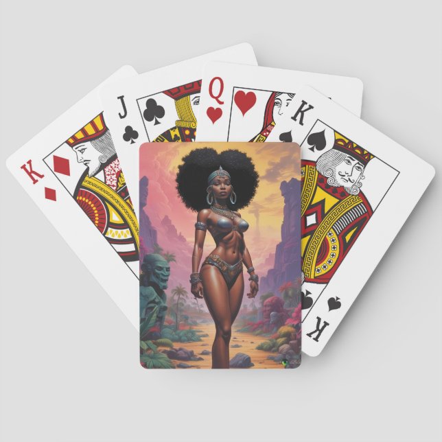 Unburdened By What Has Been - Ken Gage Art Poker Cards (Back)