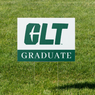 UNC Charlotte CLT Wordmark Sign
