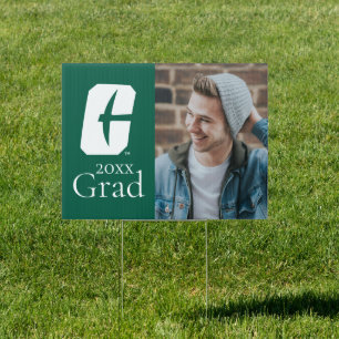 UNC Charlotte Grad Logo Sign