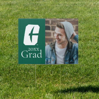 UNC Charlotte Grad Logo Sign