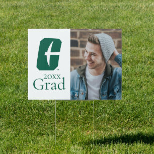 UNC Charlotte Grad Logo Sign