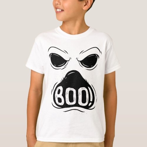 Uncanny funny ghost design T_Shirt