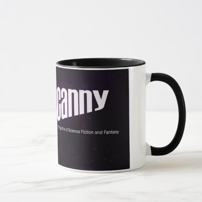 Uncanny Magazine masthead mug (Right)