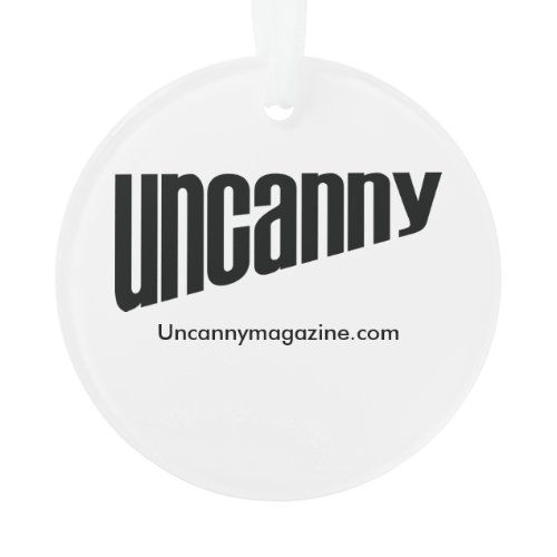 Uncanny Magazine Space Unicorn ornament
