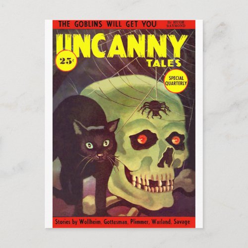Uncanny Tales 5 Postcard