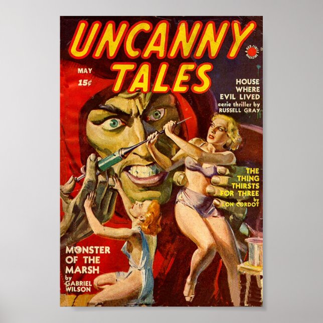 Uncanny Tales Comic Poster May (Front)