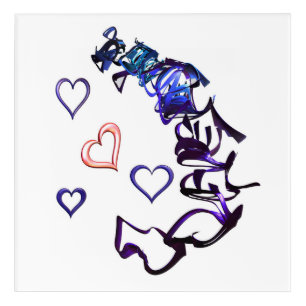 Unchain My Heart Acrylic Wall Art