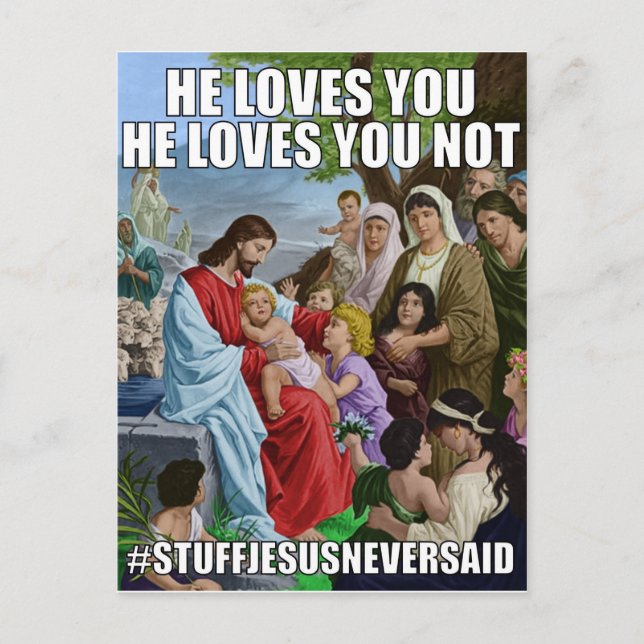 Unchangeable Love (SJNS) Postcard (Front)