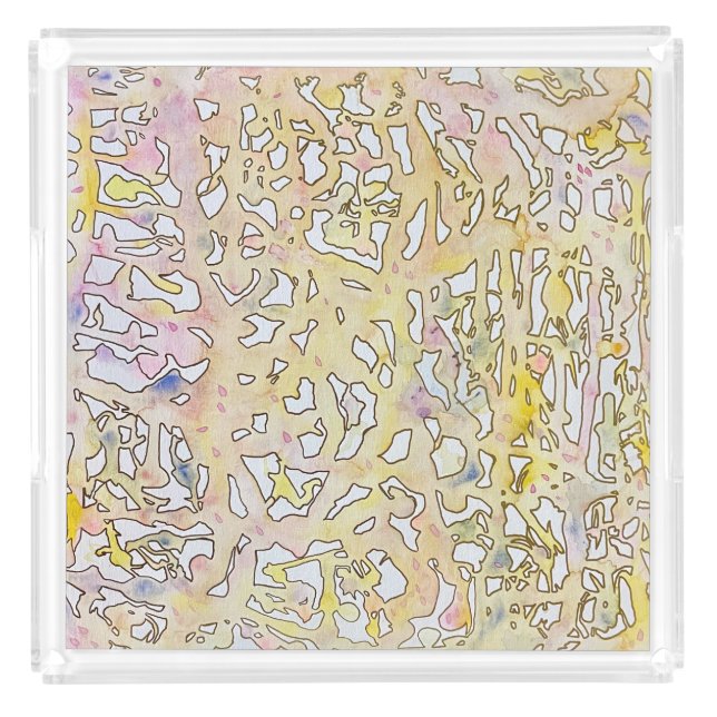 Uncharted Islands X-Large Acrylic Tray (Front)