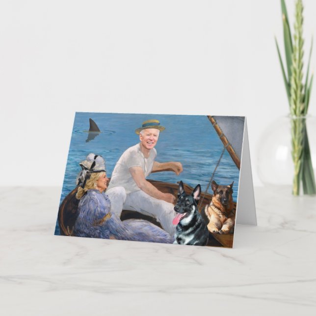 Unchartered Waters Anniversary Greeting Card (Front)