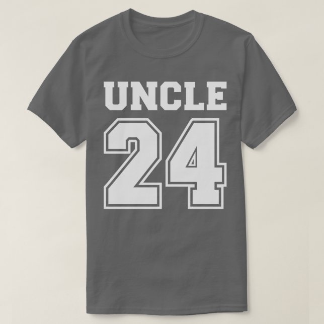 Uncle 2024 for pregnancy announcement T-Shirt (Design Front)