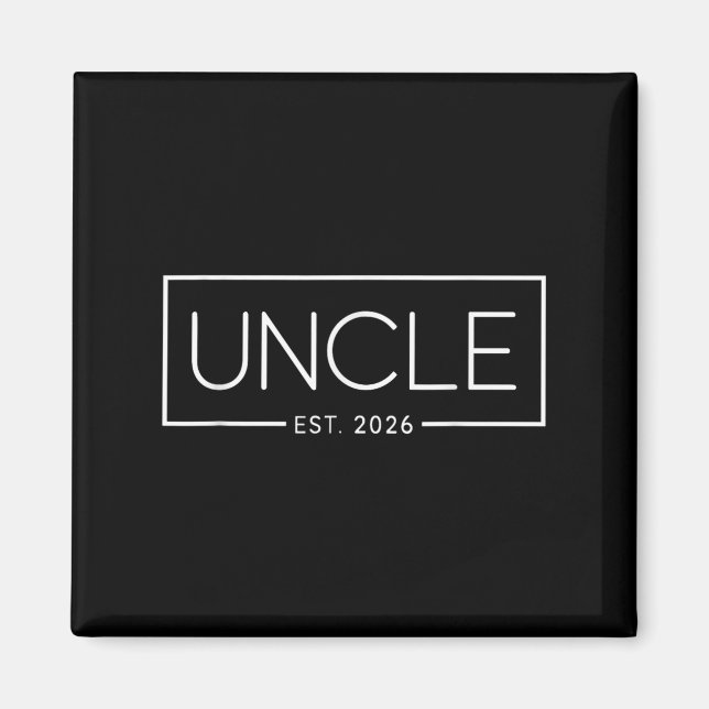 Uncle 2026  magnet (Front)