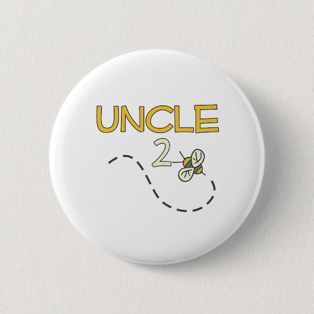 Uncle 2 Bee Button (Front)