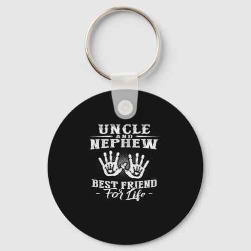 Uncle And Nephew Best Friend For Life Keychain