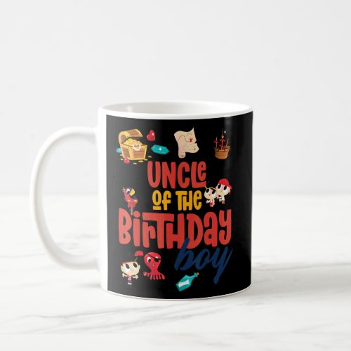 Uncle Birthday Boy Pirate Birthday Party Theme Oce Coffee Mug