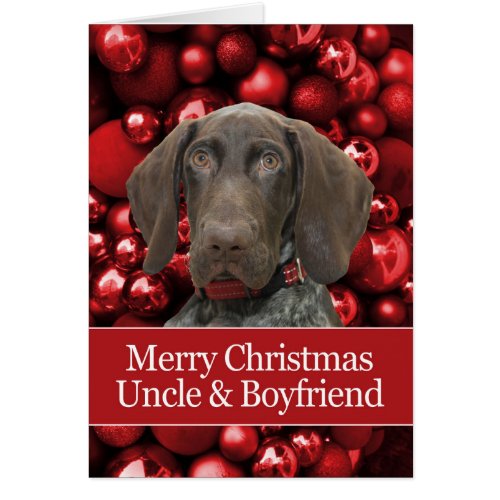 Uncle  Boyfriend Glossy Grizzly Merry Christmas