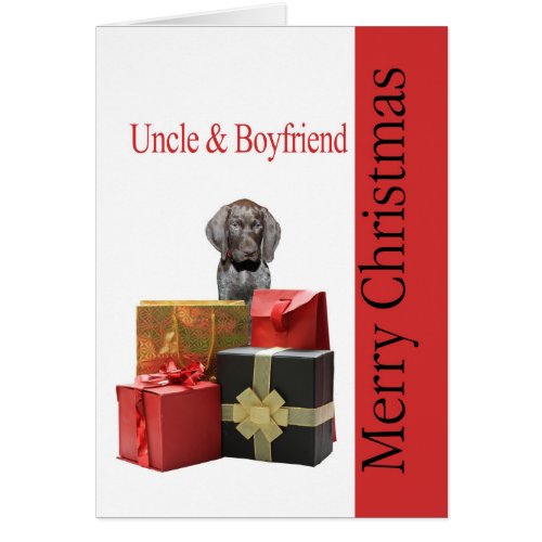 Uncle  Boyfriend Glossy Grizzly Merry Christmas