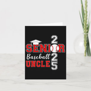 Uncle Bysebyll Senior 2025 Cl Of 2025 Graduation F Card