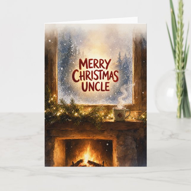 Uncle Christmas Card (Front)