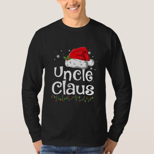 Uncle Claus Shirt Christmas Pajama Family