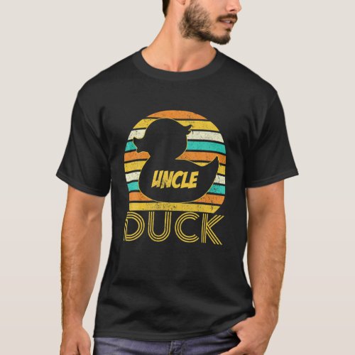 Uncle Duck Rubber Duck Matching Family Cute T_Shirt