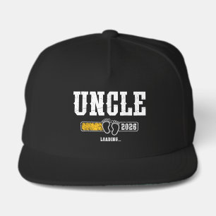 Uncle Est 2026 Promoted to Uncle 2026 Snap Back Hat