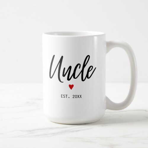 Uncle Established Modern Minimalist Coffee Mug