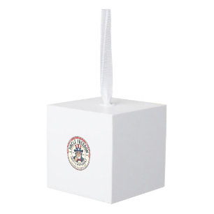 Uncle Freedom Patriotic Uncle Sam Founding Charact Cube Ornament