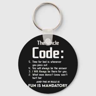 Uncle From Niece Nephew The Uncle Cool 5 Things Keychain