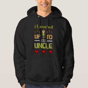 Uncle Gamer  Leveled Up To Uncle Pregnancy Announc Hoodie