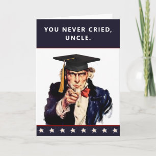 Uncle Graduation Card