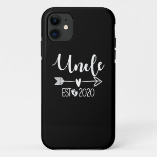 Uncle Heart Love Est Gift Uncle Family Gifts iPhone 11 Case