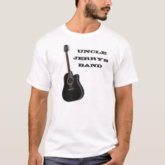 Uncle Jerry's Band - Black Guitar T-Shirt