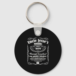 Uncle Jesse's Moonshine Since 1979 Keychain