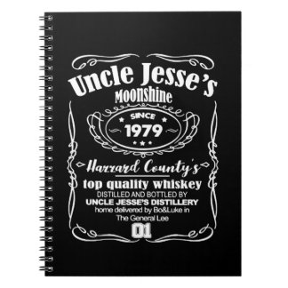 Uncle Jesse's Moonshine Since 1979 Notebook