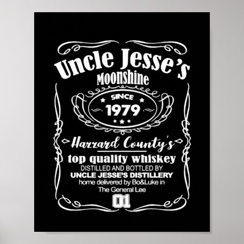 Uncle Jesses Moonshine Since 1979 Poster