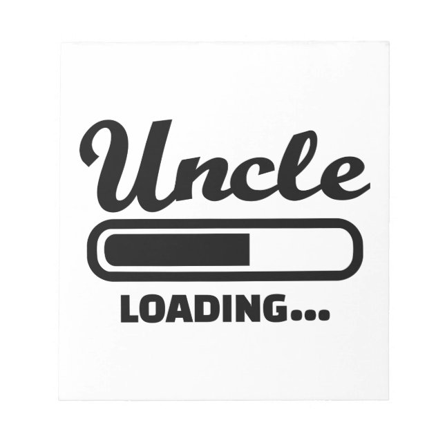 Uncle loading notepad (Front)