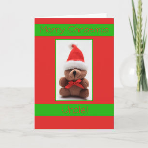Uncle Merry Christmas card