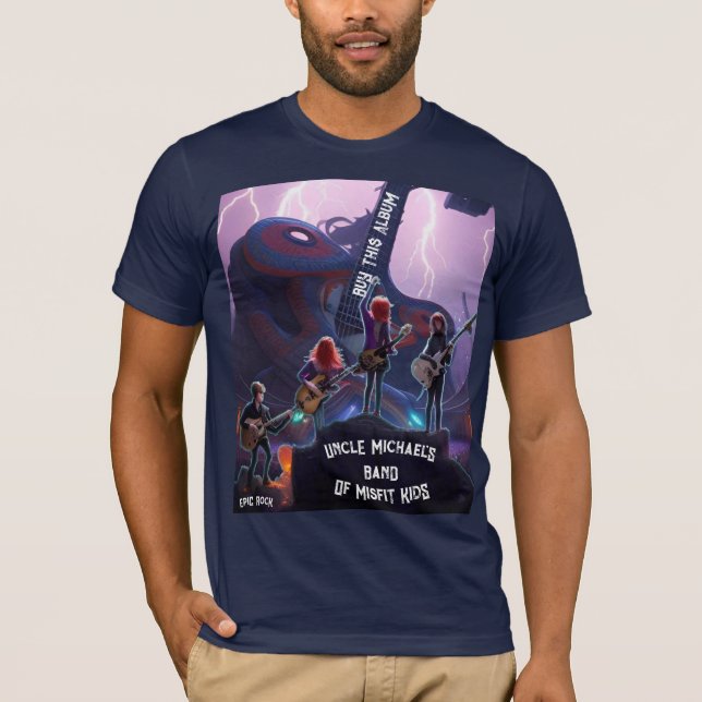 Uncle Michael's Band of Misfit Kids T-Shirt (Front)