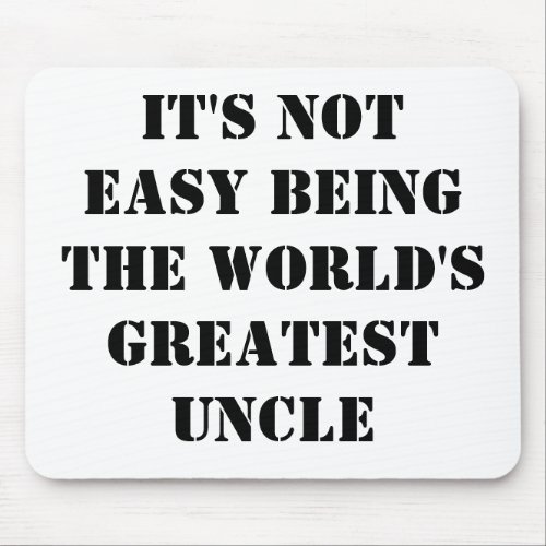 Uncle Mouse Pad