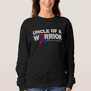 Uncle Of A Warrior CHD Congenital Heart Defect Awa Sweatshirt